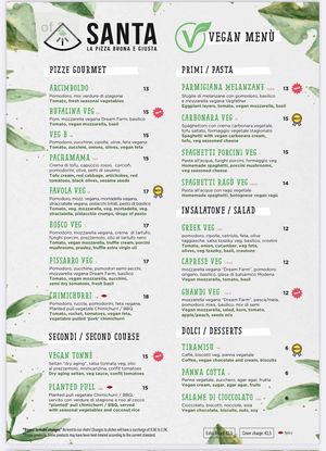   at Santa - La Pizza Buona e Giusta in Desenzano Del Garda
