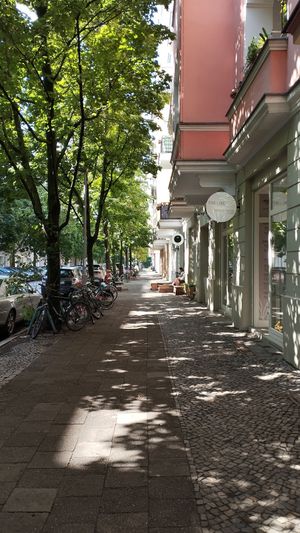 Outside at Early Bird in Berlin