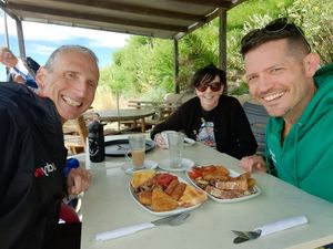  at Flags cafe in Clacton-on-sea