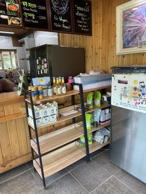   at Loving Hut in Seogwipo