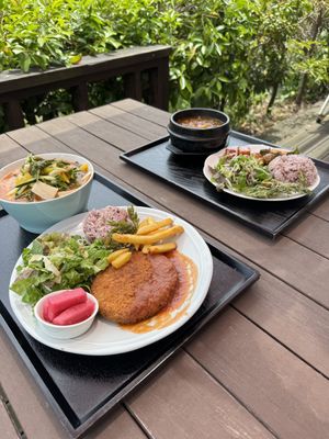   at Loving Hut in Seogwipo