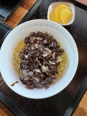   at Loving Hut in Seogwipo