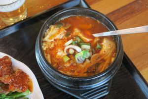   at Loving Hut in Seogwipo