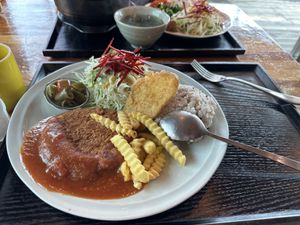   at Loving Hut in Seogwipo