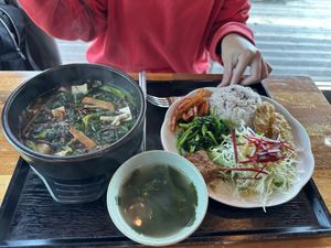   at Loving Hut in Seogwipo