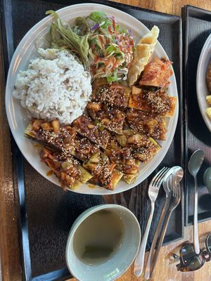   at Loving Hut in Seogwipo