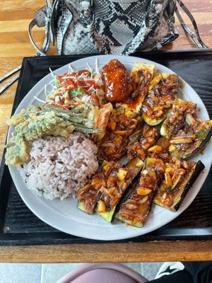   at Loving Hut in Seogwipo