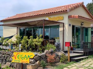 Loving Hut - cute little house at Loving Hut in Seogwipo