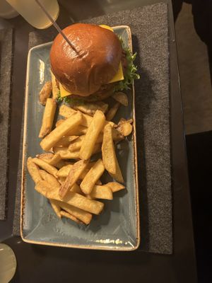   at Hans im Glück in Hamburg