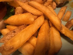 new kind fries  at Hans im Glück in Hamburg