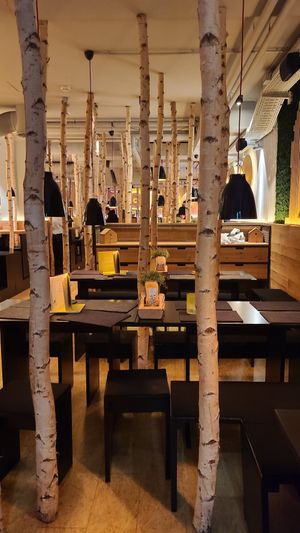 Interior at Hans im Glück in Hamburg