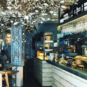 Decor at Megan's by the Green in South West London