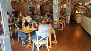 Inside at Megan's by the Green in South West London