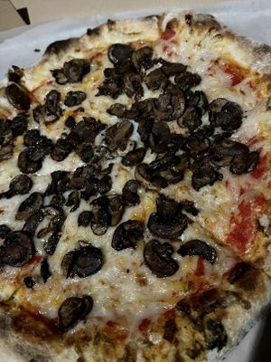 Custom - mushroom & garlic (okay)  at Centro Woodfired Pizzeria in Cedar City