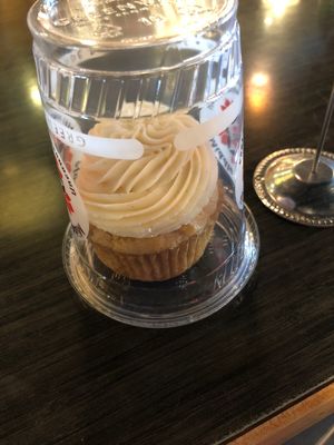 Vegan cupcakes!  at Middle Way Cafe in Anchorage