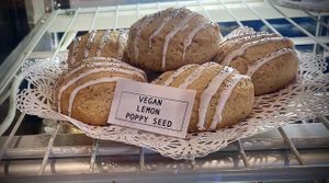   at Aroma Coffee & Tea in Studio City