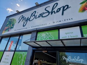 Front at My Bio Shop in Ruoms