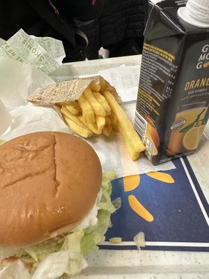   at Hesburger in Porvoo