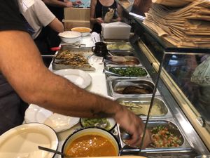 Salads at Sultana in Tel Aviv