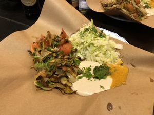 Vegan Shawarma at Sultana in Tel Aviv