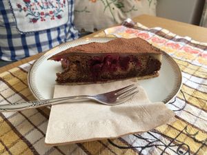 Donauwelle: vegan, gluten free and soy free at püük - fein + herausgeputzt in Hamburg