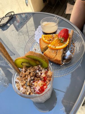 Desserts at Fragrant Delice in Corsica