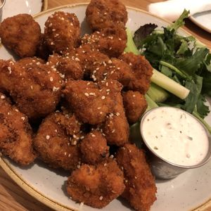 Buffalo cauliflower   at Fresh Kitchen & Juice Bar in Toronto