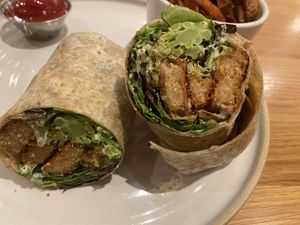 Caesar salad burrito   at Fresh Kitchen & Juice Bar in Toronto
