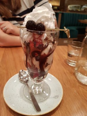 Sundae (with oat mill upgrade) at Fresh Kitchen & Juice Bar in Toronto