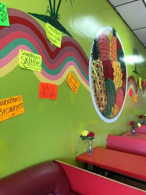 Fun, bright decor! at Las Delicias de Paraiso in Wilkes-barre