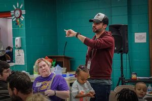 Founder an President of ChattaVegan--Corey Evatt at ChattaVegan in Chattanooga
