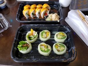 Veggie rolls at Tony's Sushi in Ocala