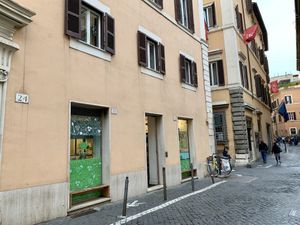 outside at Ciao Checca in Rome