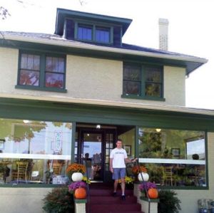 entrance at Meridian Cafe in Louisville