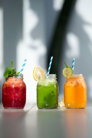 herbvest, greeners, metabolism at Kin Cafe in Seminyak