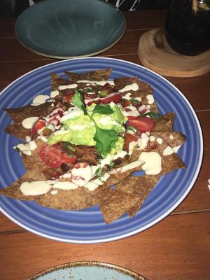 Kin nachos  at Kin Cafe in Seminyak