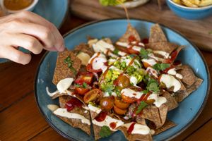 Nachos at Kin Cafe in Seminyak