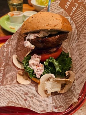 Burger at Mr. Farmer - Midtown Hibiya in Tokyo