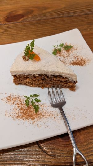 Vegan Carrot Cake at Mr. Farmer - Midtown Hibiya in Tokyo