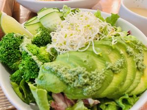 Vegan Green Salad!  at Mr. Farmer - Midtown Hibiya in Tokyo