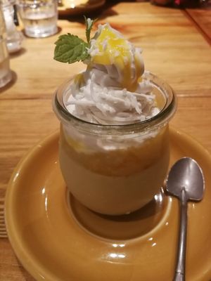 Vegan Mango pudding at Mr. Farmer - Midtown Hibiya in Tokyo