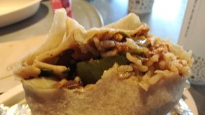 Sofritas wrap at Chipotle in Secaucus