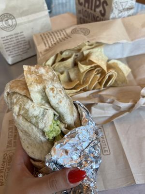   at Chipotle in Secaucus