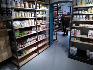 Beans, condiments and pulses at Spidsroden in Copenhagen