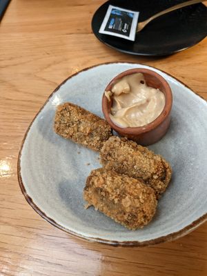 Seaweed croquette at Zeeuwse Streken in Middelburg