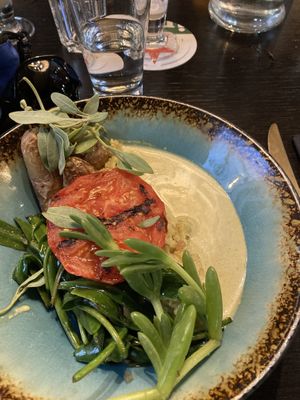 Thai risoto with sea greens at Zeeuwse Streken in Middelburg