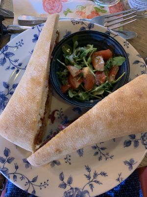 Really tasty, had chips too! at The Cosy Club in Hereford