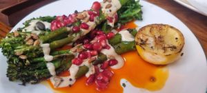 Tenderstwm broccoli at The Cosy Club in Lincoln