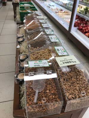 Nuts at BioJu in Tirana