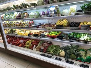 Produce at BioJu in Tirana